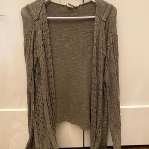 Roxy hooded cardigan